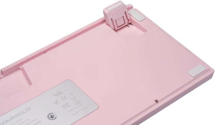 Клавиатура беспроводная Varmilo VED87 Dreams On Board 87Key Cherry Mx Red Wireless Pink (A29A030D4A0A17A028) - изображение 9