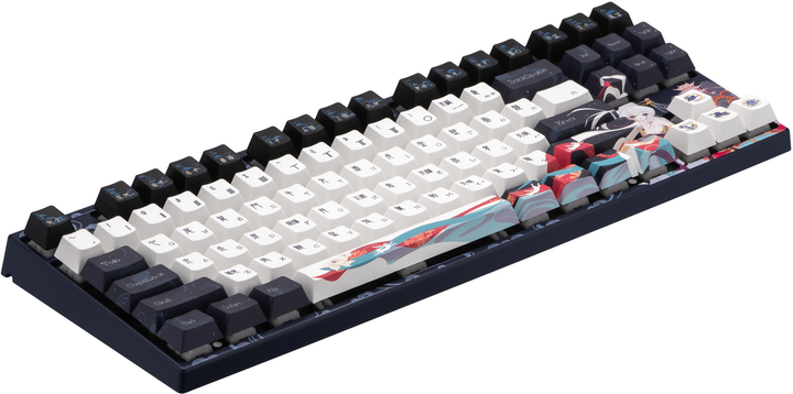 Клавіатура бездротова Varmilo VPE87 Chang'e 87Key K-Prestige Light Wireless Blue (A50A054F6A3A01A043) - зображення 3