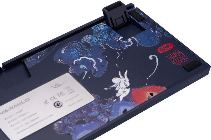 Клавіатура бездротова Varmilo VPE87 Chang'e 87Key K-Prestige Light Wireless Blue (A50A054F6A3A01A043) - зображення 9