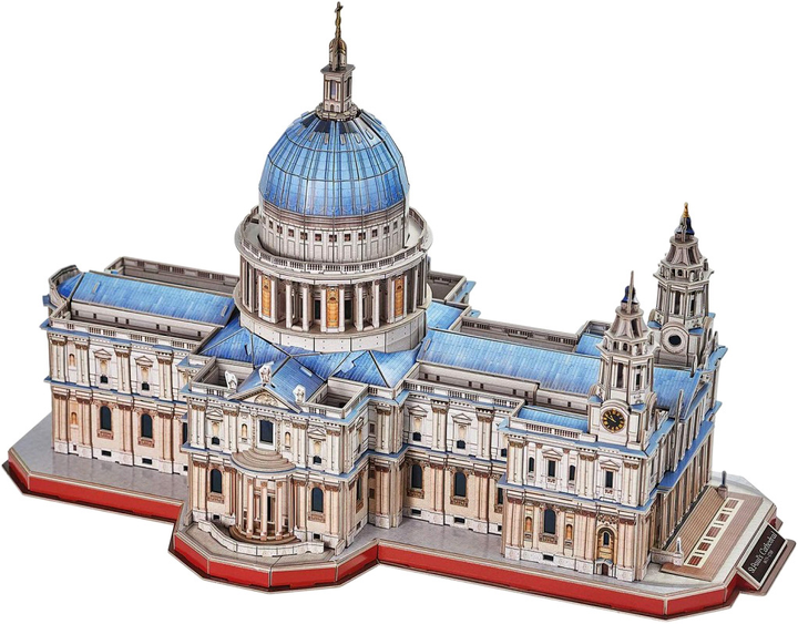 Puzzle 3D Cubic Fun Katedra Św. Pawła w Londynie 643 elementy (6944588202705) - obraz 2