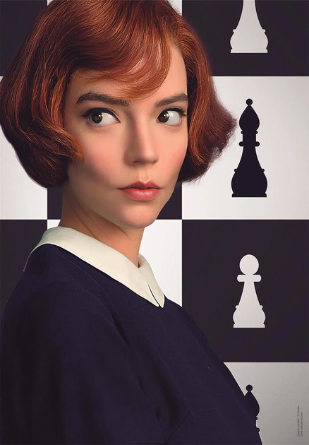 Puzzle Clementoni Netflix Queen's Gambit 500 elementów (8005125351312) - obraz 2