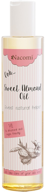 Olej do ciała Nacomi Sweet Almond Oil 250 ml (5901878680644) - obraz 1