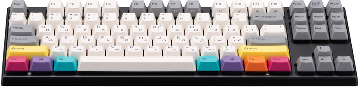Клавіатура дротова Varmilo VEM87 CMYK 87Key EC V2 Sakura USB Black (A33A024A9A3A17A007) - зображення 2