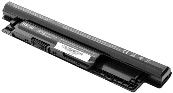 Акумулятор Mitsu для ноутбуків Dell Inspiron 14, 15, 17 10.8-11.1V 4400 mAh (49 Wh) (BC/DE-14) - зображення 5