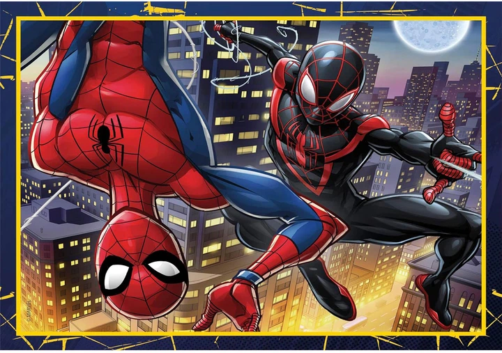 Puzzle 4 w 1 Clementoni Spider-Man 72 elementów (8005125215157) - obraz 5