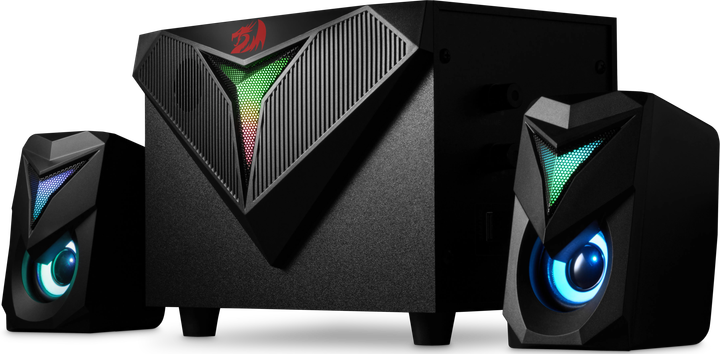 System głośnikowy Redragon Toccata RGB 2.1 Black (6950376781499) - obraz 2