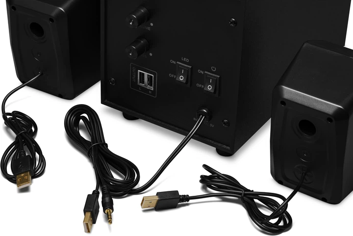 System głośnikowy Redragon Toccata RGB 2.1 Black (6950376781499) - obraz 5