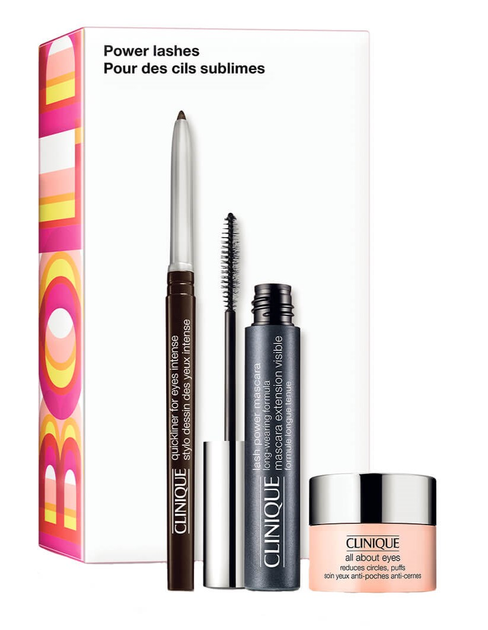 Zestaw Clinique Tusz do rzęs Lash Power Mascara 6 ml + Krem pod oczy All About Eyes 5 ml + Kredka do oczu Quickliner For Eyes Intense 0.14 g (192333152379) - obraz 1