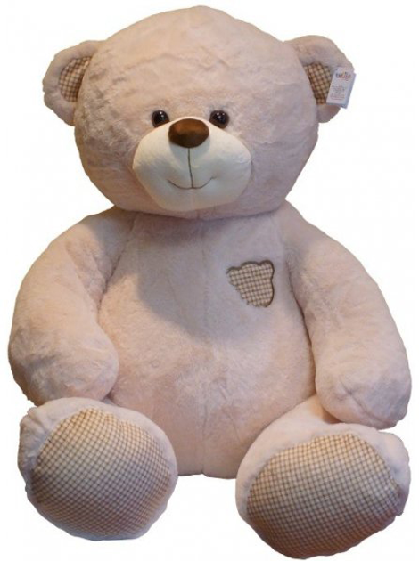 М'яка іграшка Tulilo Плюшевий ведмедик Октавіан кремовий 75 см (5904209891764) - зображення 1