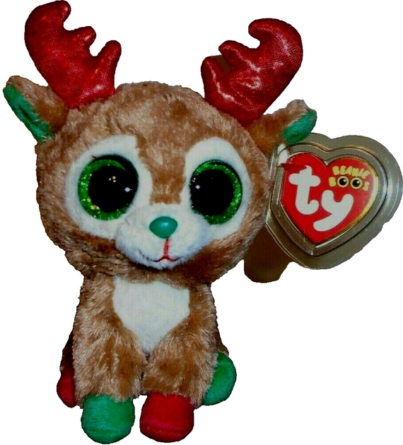 Maskotka Ty Beanie Boos Renifer Alpine 15 cm (8421366842) - obraz 1