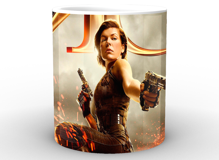 Кружка GeekLand белая Resident Evil Обитель зла выстрелы RE.02.029 - Фото 2 Кружка GeekLand белая Resident Evil Обитель зла выстрелы RE.02.029 - изображение 2