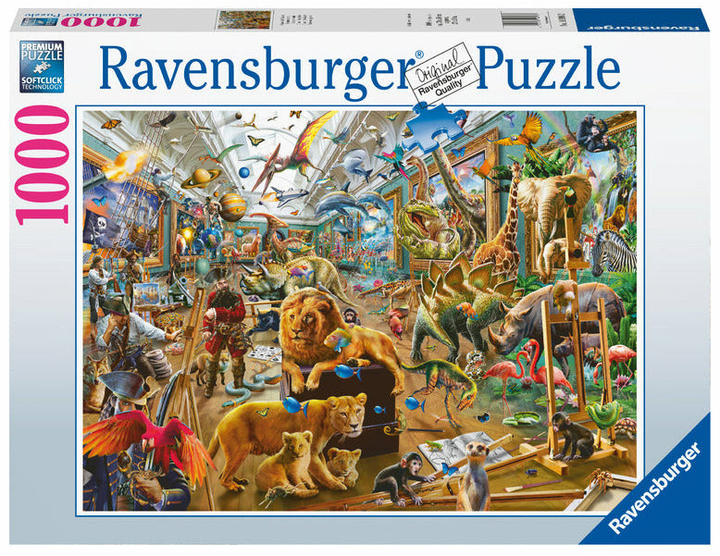 Пазл Ravensburger Хаос у галереї 1000 елементів (4005556169962 ...