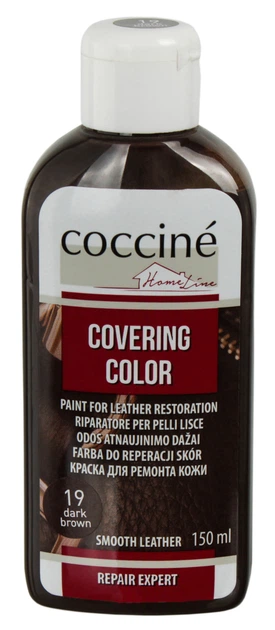 Краска для восстановления кожи Coccine Covering Color Dark Brown 55/411/150/19 - Фото 1 Краска для восстановления кожи Coccine Covering Color Dark Brown 55/411/150/19 - изображение 1