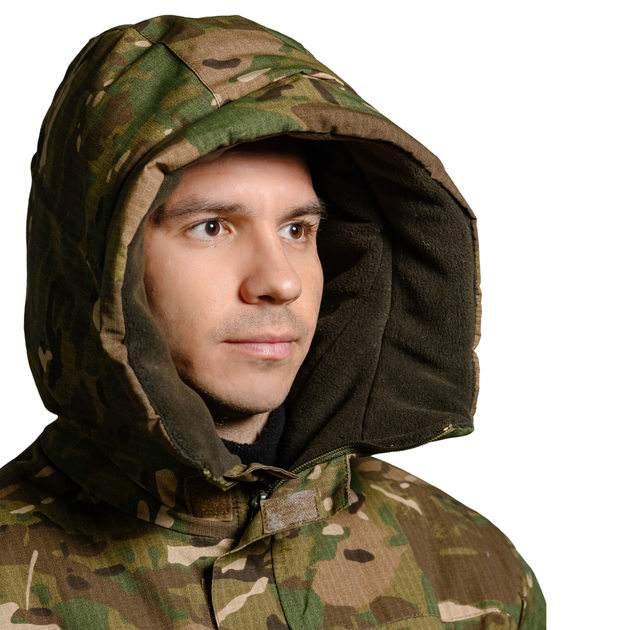 Тактичная зимова куртка Multicam (Мультикам) МОЛЛІ розмір XXXL - изображение 2