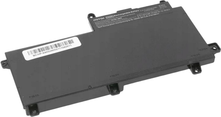 Акумулятор Mitsu для ноутбуків HP ProB 640G2 11.4V 3900 mAh (44 Wh) (5BM722-BC/HP-640G2) - зображення 3