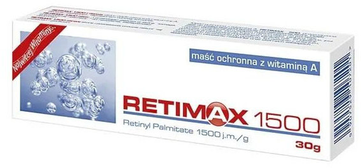Защитный крем Farmina Retimax 1500 с витамином А 30 г (5907529107201) - изображение 1