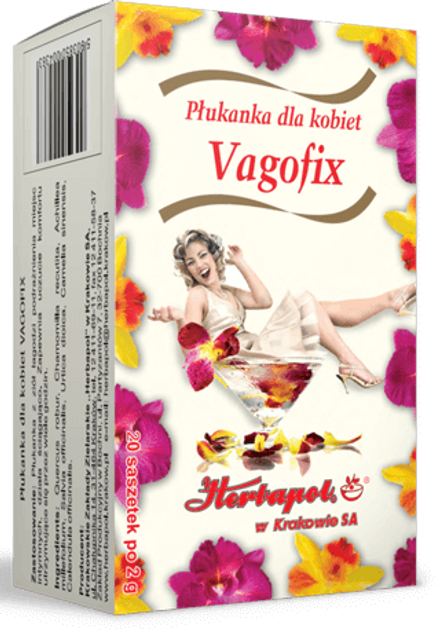 Травяной сбор для интимной гигиены Herbapol Vagofix 20 x 2 г (5903850004363) - изображение 1