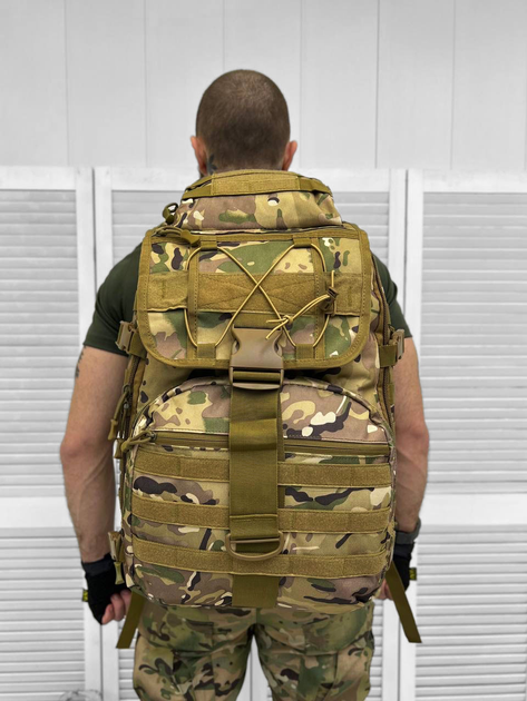 Рюкзак тактичний Tactical Backpack Multicam Elite 45 л - изображение 2