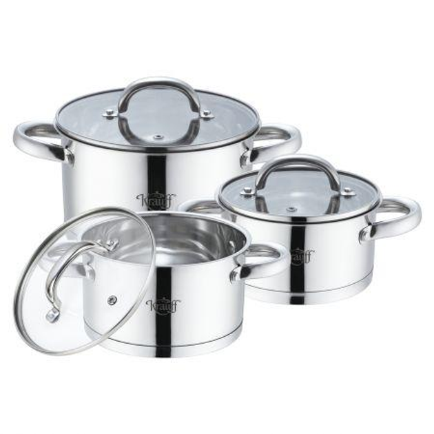 Набор кастрюль Krauff Cookware set Mastery 6 предметов 26-242-043 ...