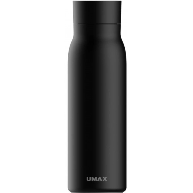Smart termos Umax Smart Bottle U6 Black 600 ml (8595142719139) - obraz 1