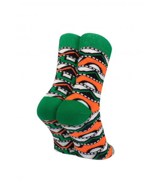 Оригинальные и стильные женские носки Differi от MK SOCKS (36-39) Многоцветный RZ-1000-B 