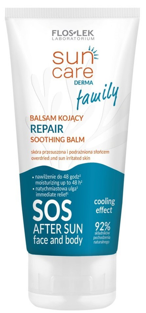 Balsam kojący Floslek Sun Care Derma Family Repair 125 ml (5905043022536) - obraz 1