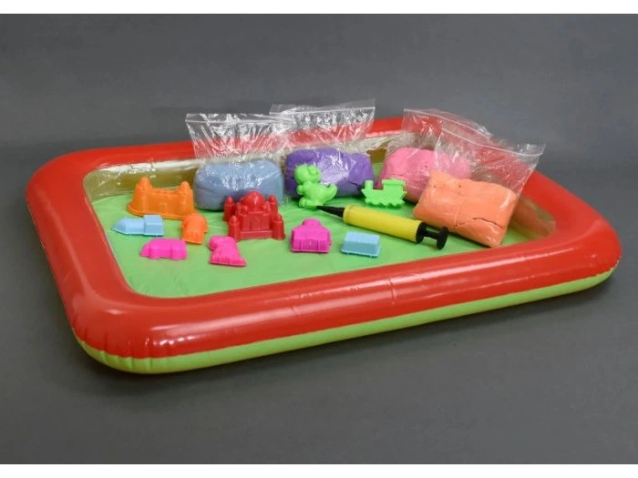 Набор для творчества Кинетический песок KidSand, Danko Toys, 4 цвета - изображение 2