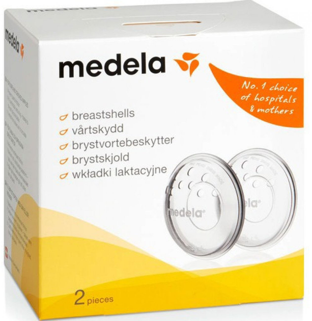 Силіконові накладки на груди для годування Medela Nipple Protector 2 шт (7612367003124) - зображення 1