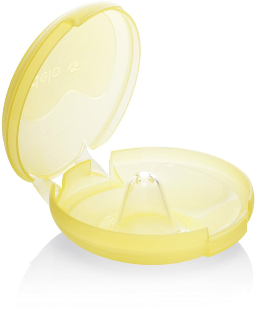 Silikonowe osłonki na piersi do karmienia Medela Breastfeeding Nipples Contact G 16 mm 2 szt (7612367016636) - obraz 3