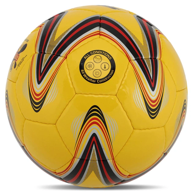 М'яч футбольний STAR TING SB3134-05 №4 PU жовтий-червоний - Фото 3 М'яч футбольний STAR TING SB3134-05 №4 PU жовтий-червоний - изображение 3