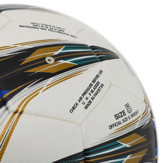М'яч футбольний STAR ALL NEW POLARIS 5000 FIFA SB105TB №5 PU білий-зелений - Фото 4 М'яч футбольний STAR ALL NEW POLARIS 5000 FIFA SB105TB №5 PU білий-зелений - изображение 4