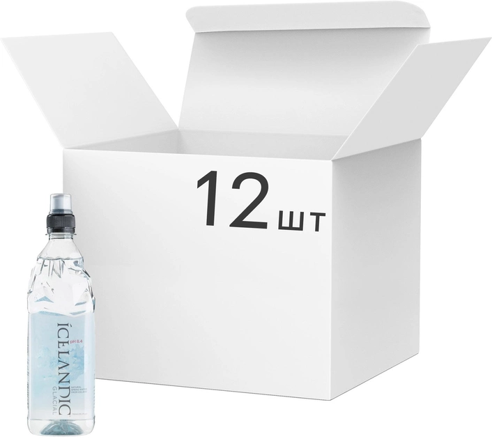 Акція на Упаковка води питної джерельної негазованої Icelandic Glacial 0.75 x 12 шт від Rozetka