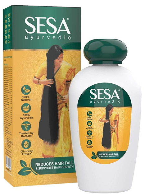 Аюрведична олія для волосся Sesa Sesa Ayurvedic Hair Oil Reduces Hair Fall 100 мл (8904319400006) - зображення 1