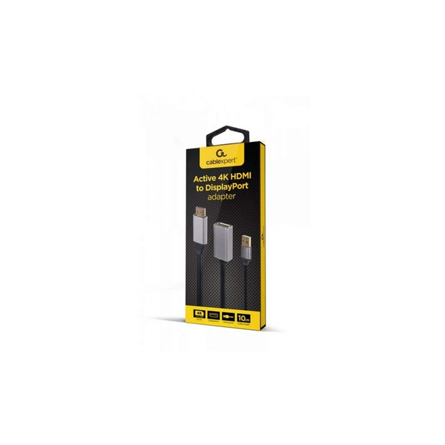 Перехідник Cablexpert HDMI to DisplayPort 4K 60Hz (A-HDMIM-DPF-02) - зображення 3