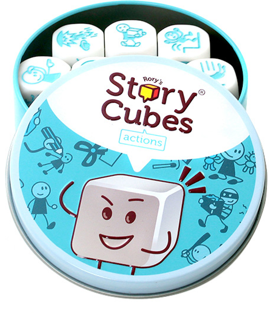 Настільна гра Rebel Story Cubes: Акції (3558380077152) - зображення 2