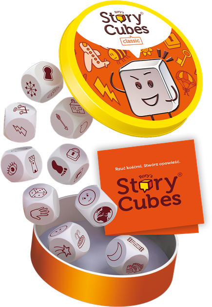 Настільна гра Rebel Story Cubes: Оригінал (3558380077169) - зображення 2