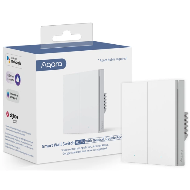 Умный выключатель Aqara H1 (WS-EUK04) – фото, отзывы, характеристики в  интернет-магазине ROZETKA от продавца: BeBest | Купить в Украине: Киеве,  Харькове, Днепре, Одессе, Запорожье, Львове