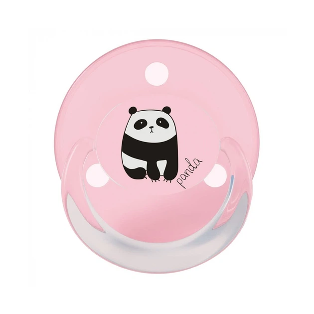 Пустышка Baby-Nova Turtle&Panda Uni 0-24 мес. розовая/сиреневая, 2 шт. (3962097) - изображение 2