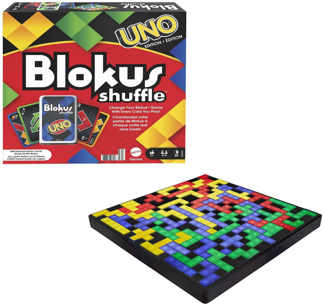 Настільна гра Mattel Blokus Shuffle (0887961963489) - зображення 2