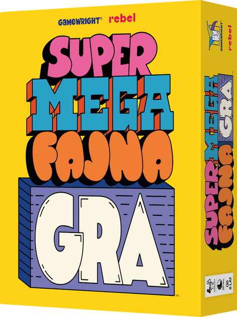 Gra planszowa Rebel Super Mega Fajna Gra (5902650617438) - obraz 1