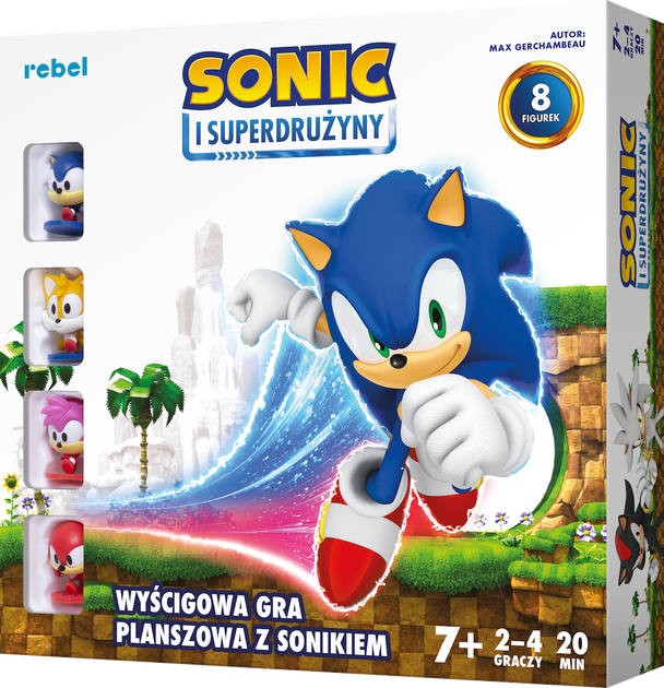 Gra planszowa Rebel Sonic i superdrużyny (3558380094302) - obraz 1