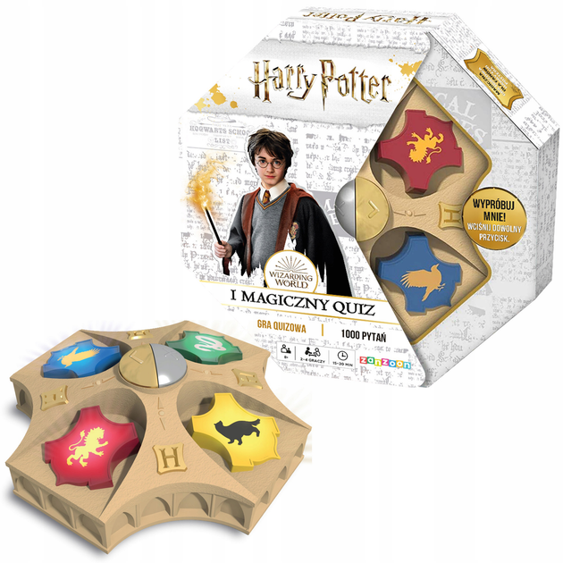 Настільна гра Rebel Harry Potter and Magic Quiz (5902650615632) - зображення 1