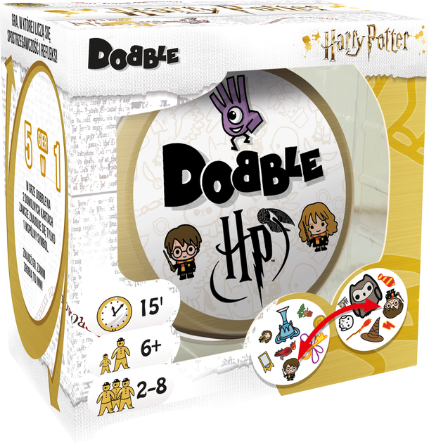 Настільна гра Rebel Dobble Harry Potter (3558380064930) - зображення 1