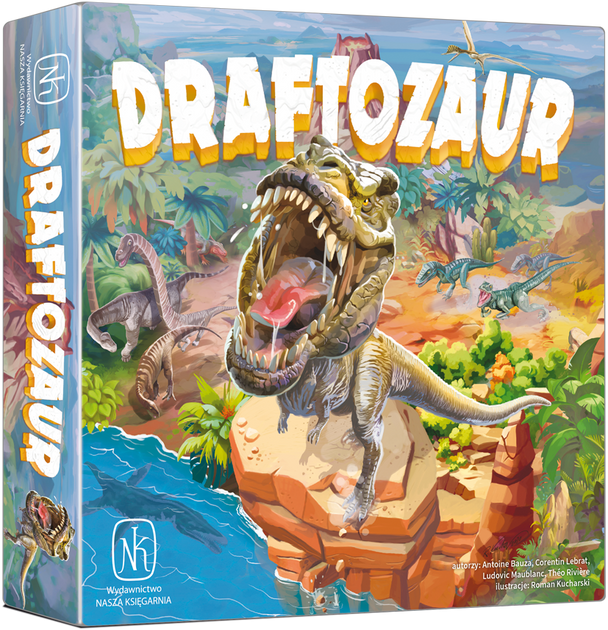 Настільна гра Nasza Księgarnia Draftozaur (5904915900989) - зображення 1