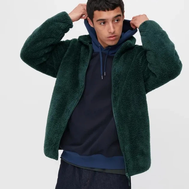 Кардиган Uniqlo розмір S темно зелений (450198) - Фото 1 Кардиган Uniqlo розмір S темно зелений (450198) - изображение 1