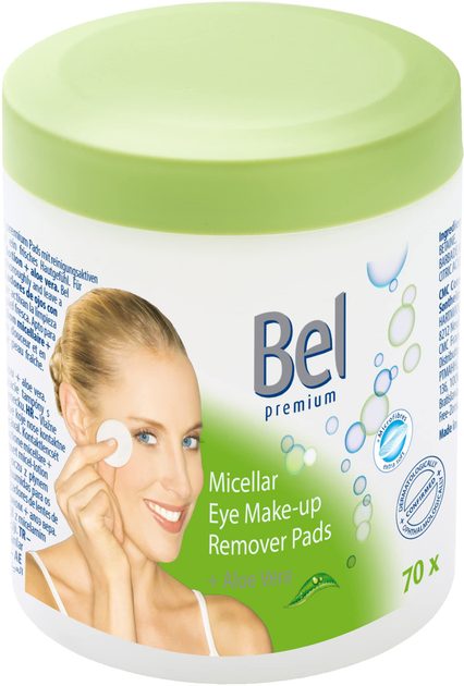 Płatki kosmetyczne Bel Premium Eye Make Up Removal Pads 70 stz (4046871004651) - obraz 1