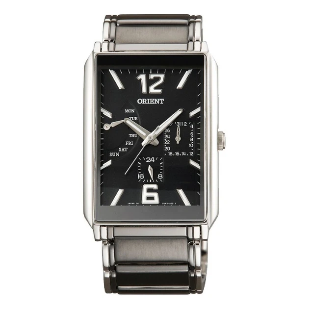 Наручний годинник ORIENT CUUAB001B0 Чорний/Сріблястий - Фото 1 Наручний годинник ORIENT CUUAB001B0 Чорний/Сріблястий - зображення 1