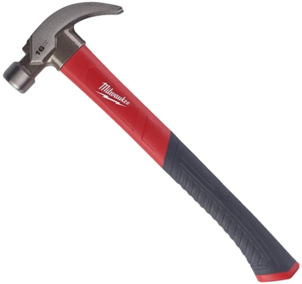 Молоток Milwaukee с рукояткой из стекловолокна 16 унций/450 г ...