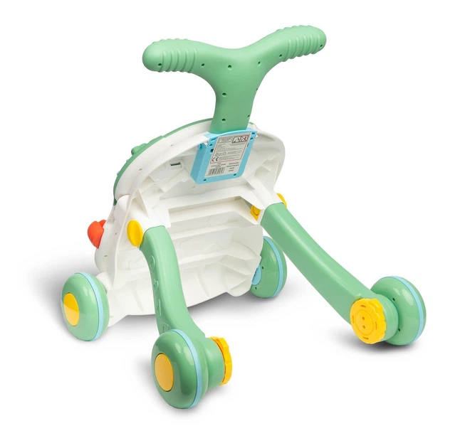 Ходунки-каталка 2 в 1 Caretero Spark Green - зображення 9