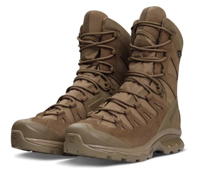 Чоловічі Зимові черевики Берці Salomon Quest 4D Forces High GTX , колір койот, розмір 42 2/3, 27,5 см Польові, тактичні - зображення 1